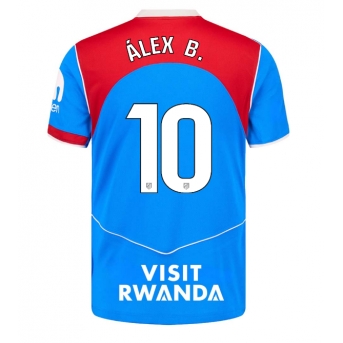 Billige Fotballdrakt Atletico Madrid Alex Baena #10 Replika Tredjedrakt 2025-26 Kortermet